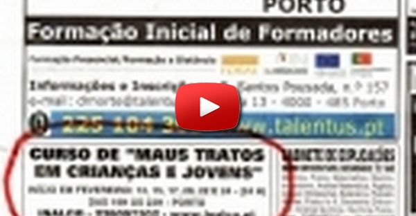 Curso de maus tratos em criancas e jovens